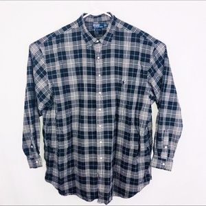 Polo Ralph Lauren mens plaid button-down 3XLT tall